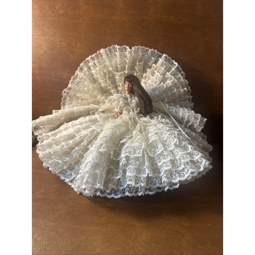 Vintage Barbie With Spectacular Four Layer Vintage Wedding Dress